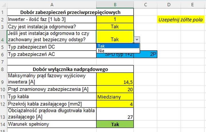 Kalkulator fotowoltaiki