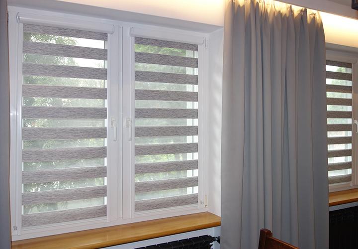 Rolety rzymskie i zasłony